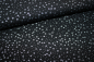 Preview: Designer- Baumwollstoff Be Colourful Silver Star Black (10 cm)